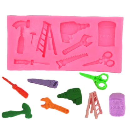 Hardware Tools Silicone Mold for Fondant & Chocolate