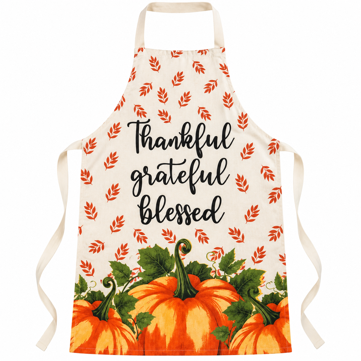 Thankful Grateful Blessed Apron