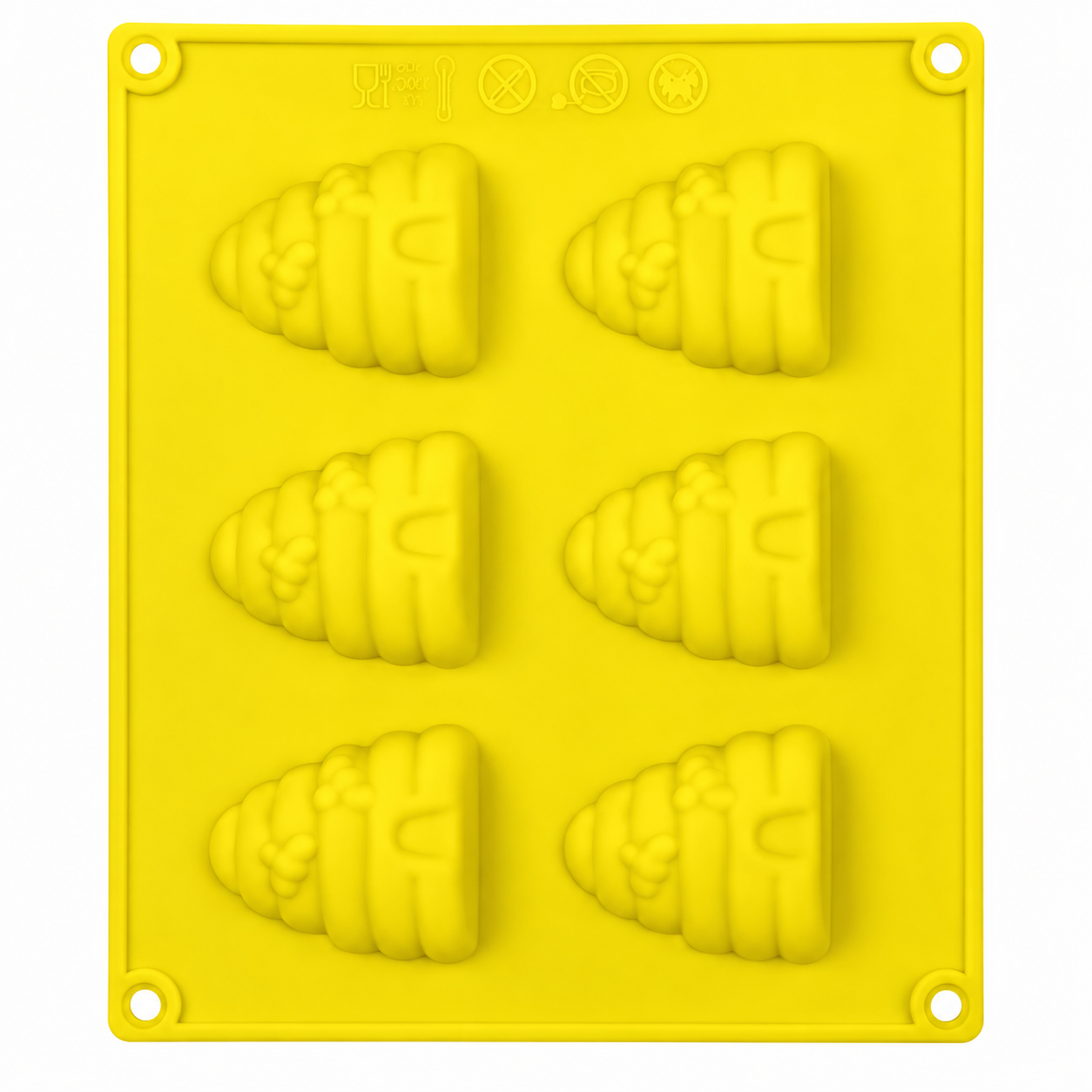 Beehive Silicone Chocolate Mold – 6 Cavity