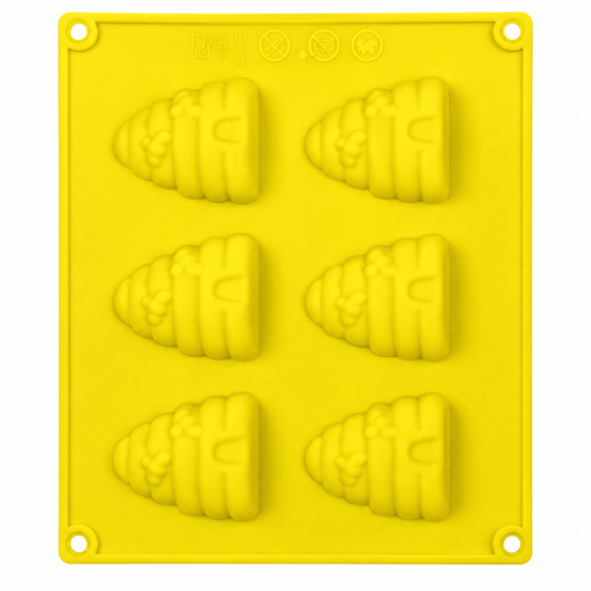 Beehive Silicone Chocolate Mold – 6 Cavity