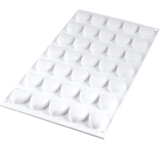 Bite Size Heart Silicone Chocolate Mold