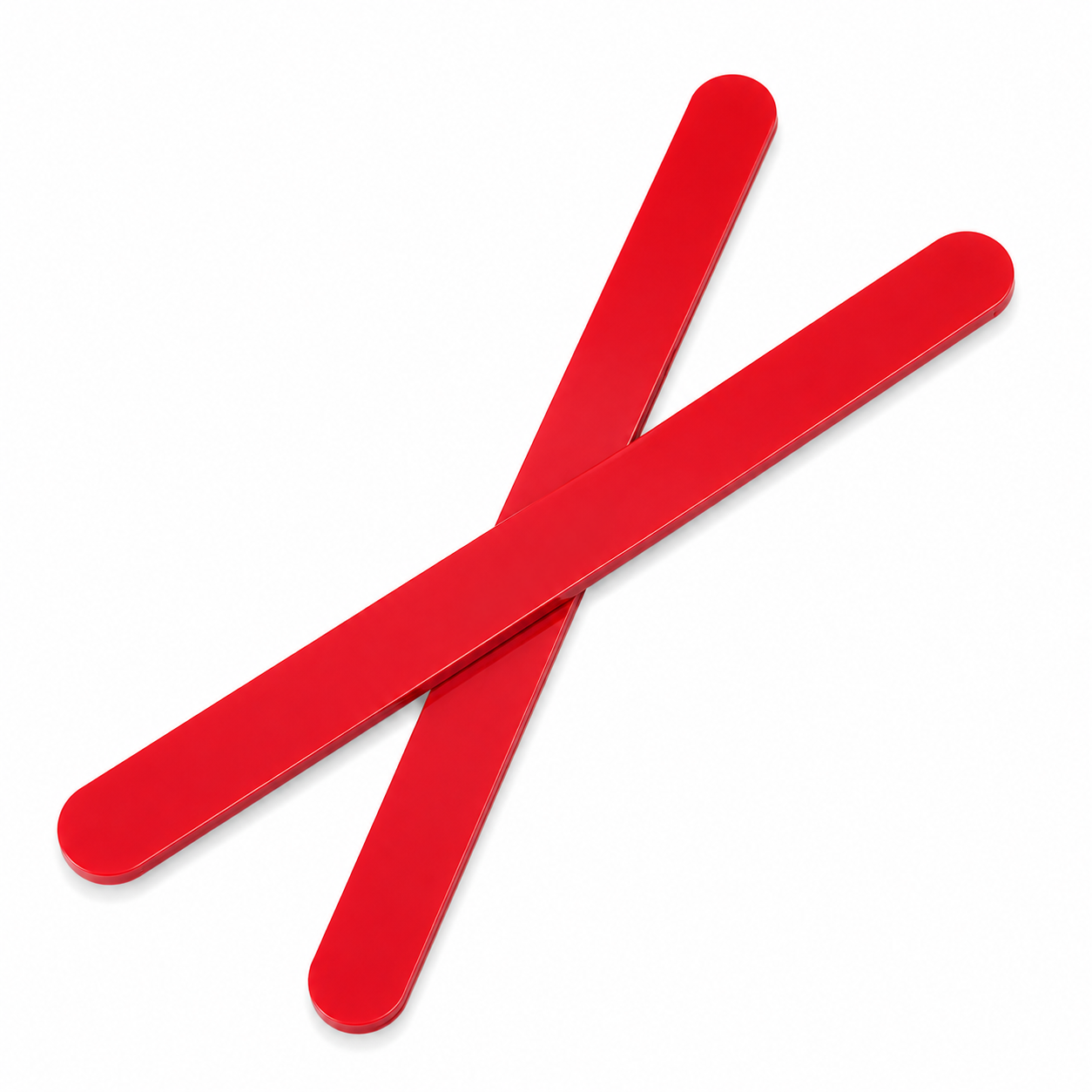 Acrylic Cakesicle & Popsicle Sticks Red – 12 Count
