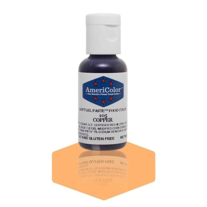 Americolor Soft Gel Paste Food Coloring .75 Copper