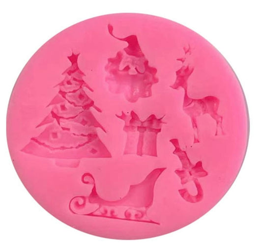 Christmas Silicone Mold 6 Cavity
