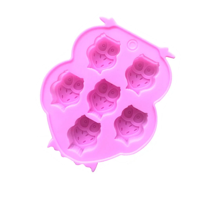 Owl Silicone Chocolate Mold – 6 Cavity