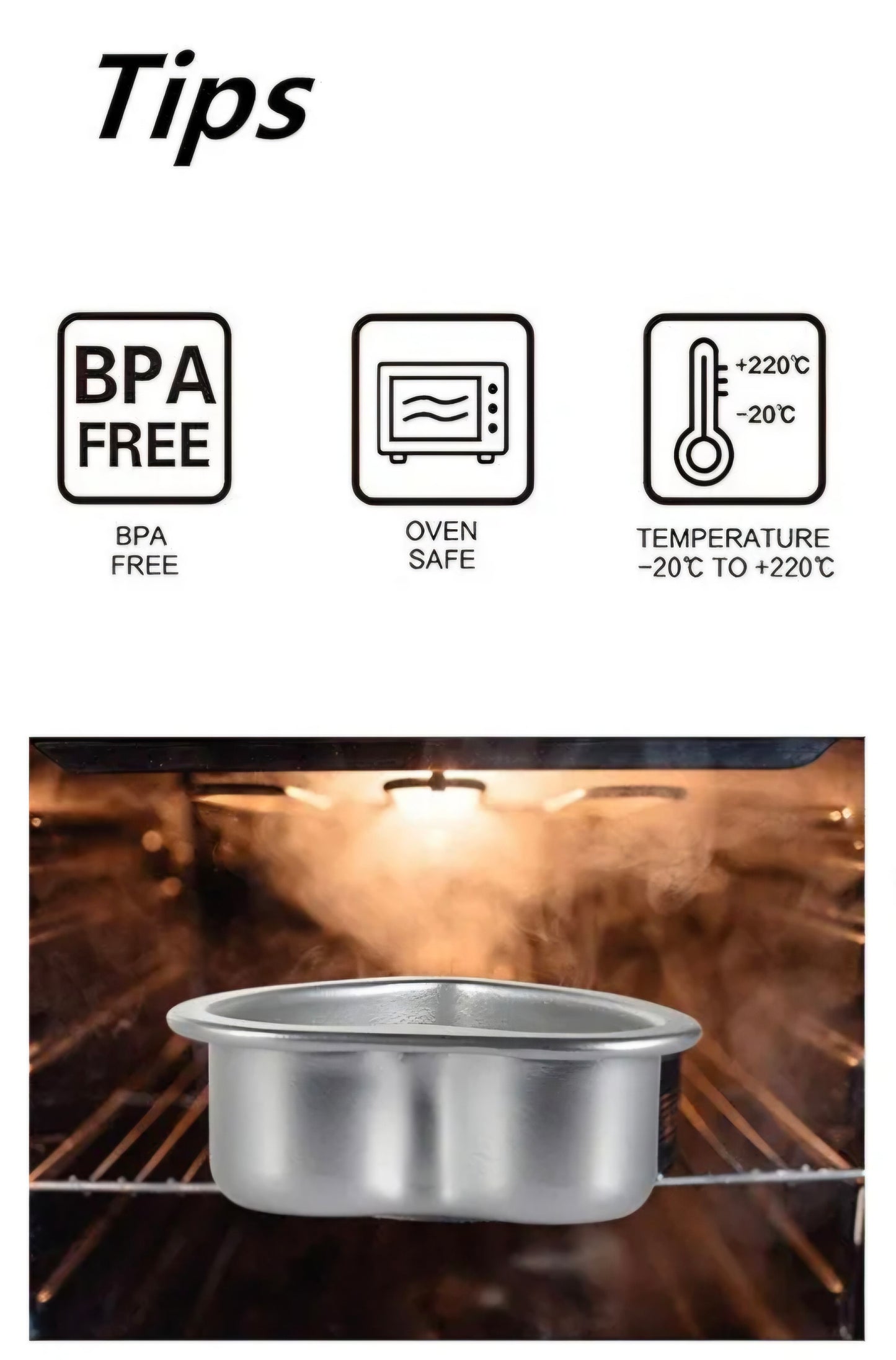 Heart Cake Pan With Removeable Bottom 5 Inch