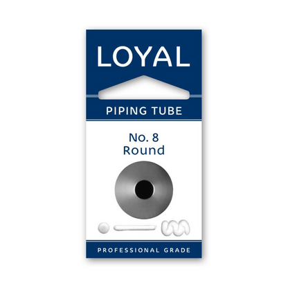 LOYAL Piping Tip No. 8 Round