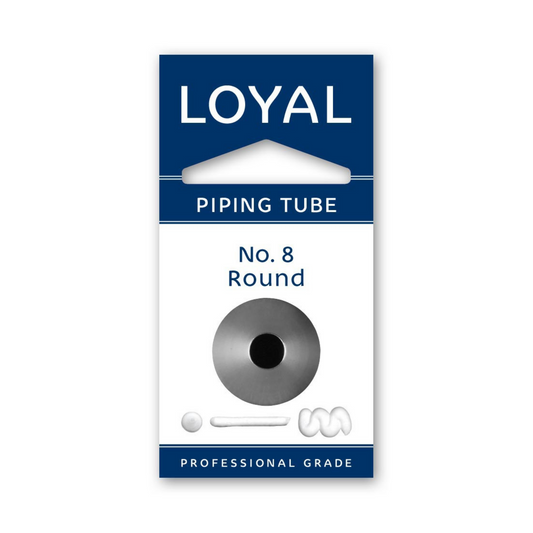 LOYAL Piping Tip No. 8 Round