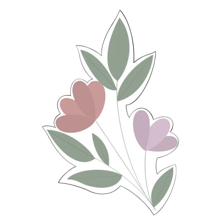 Flower & Leaves Cookie Cutter