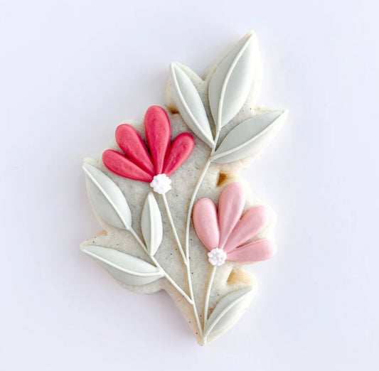 Flower & Leaves Cookie Cutter