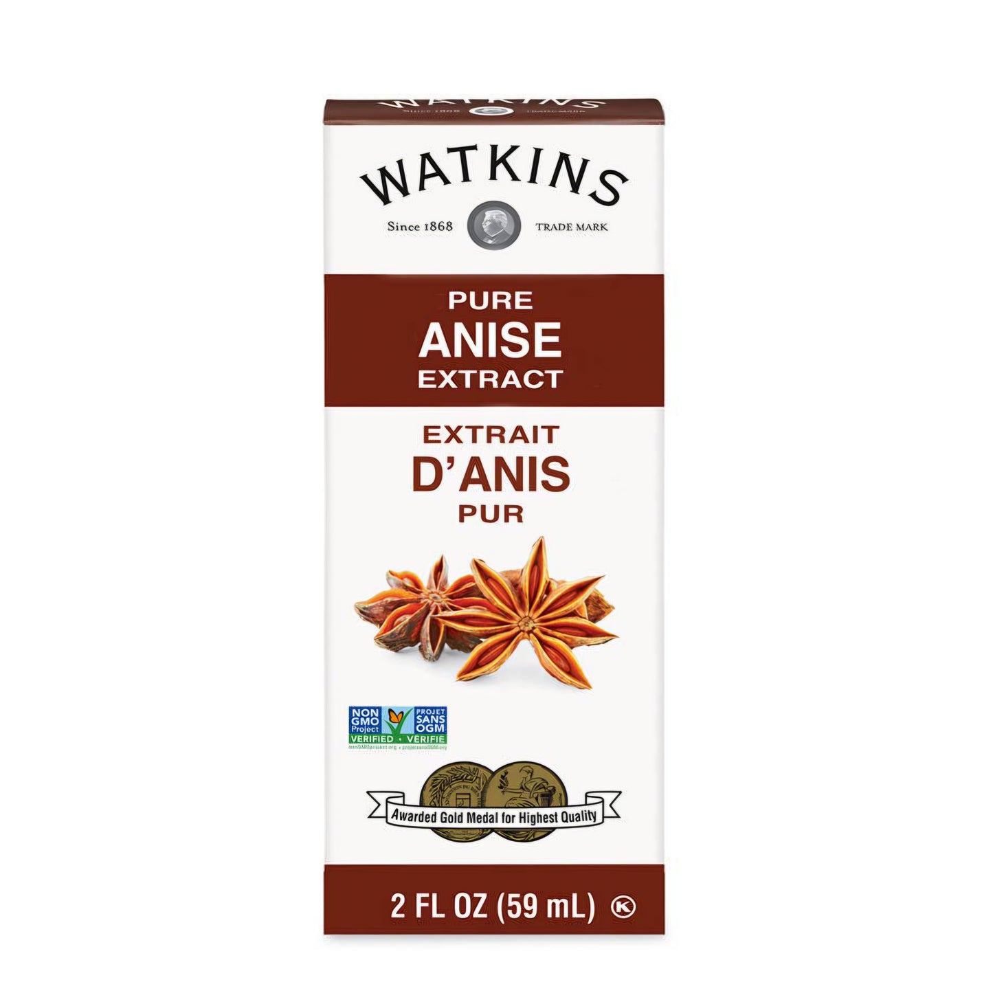 Watkins Pure Anise Extract 2 fl oz