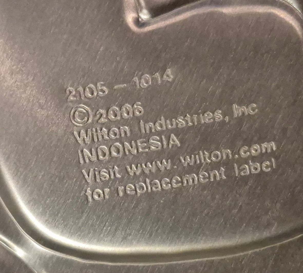 Wilton Tropical Fish Cake Pan 2006 Aluminum New w/ Insert Clown fish Vintage