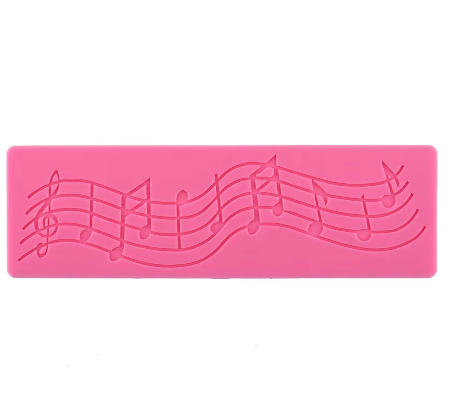 Silicone Music Note Mold – Quarter & Eighth Notes