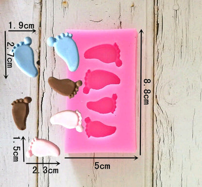 Baby Foot Chocolate Mold