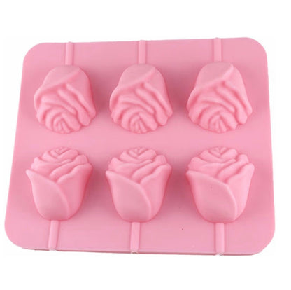 Chocolate Rose Pop Silicone Mold