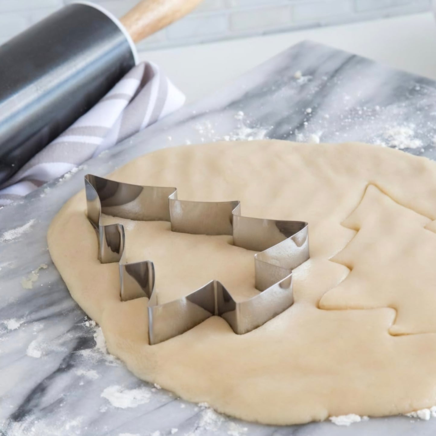 Fox Run Christmas Tree Cookie Cutter 5"
