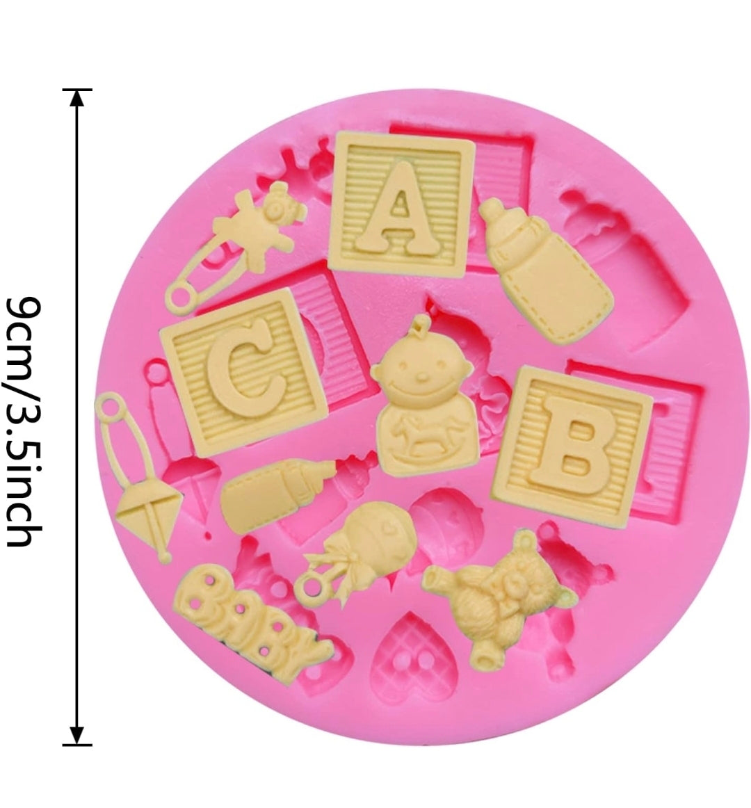Baby Abc Silicone Mold
