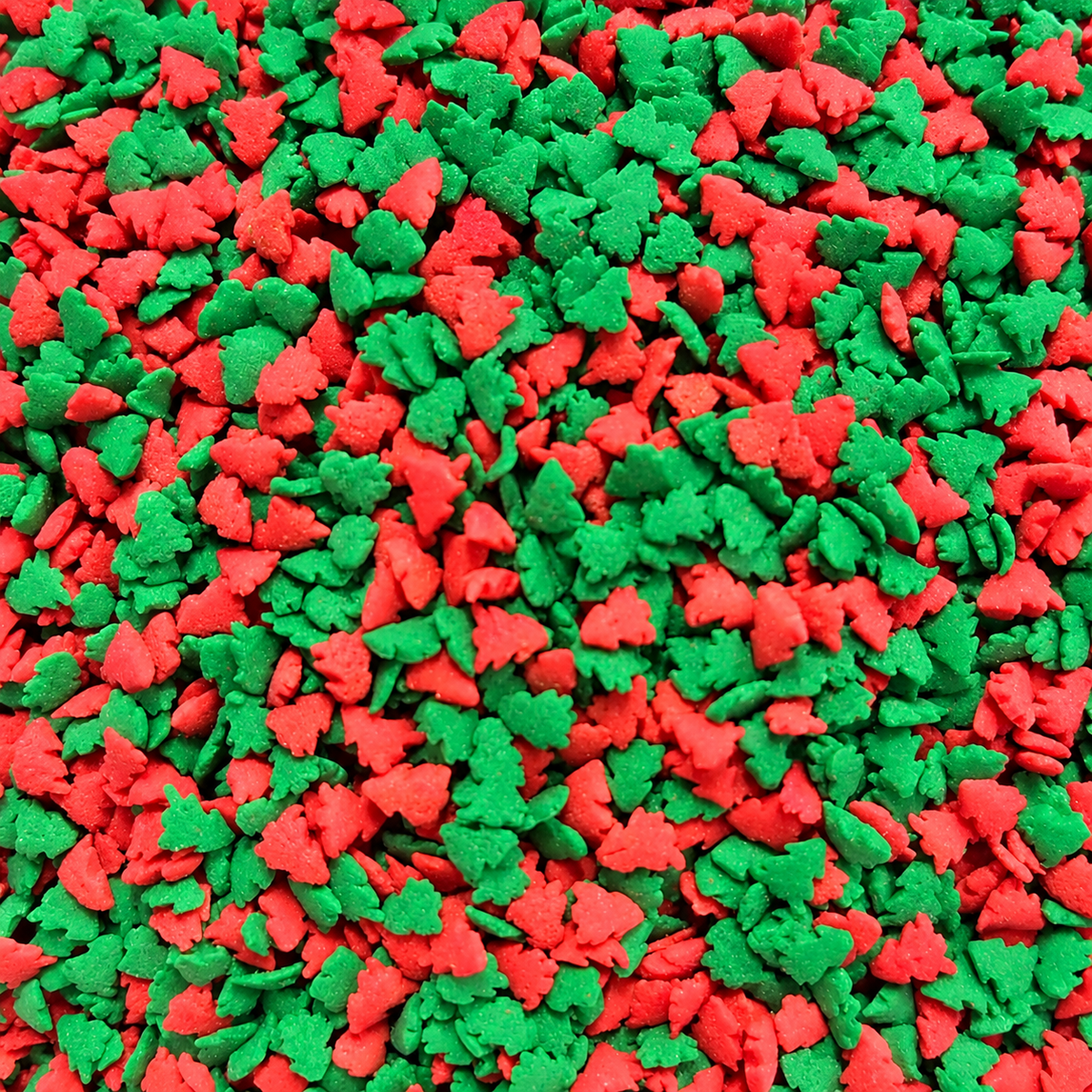 Red & Green Christmas Tree Confetti Sprinkles