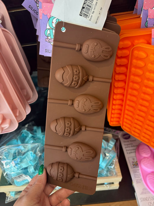 Easter Egg Lollipop Mold 6 Cavity