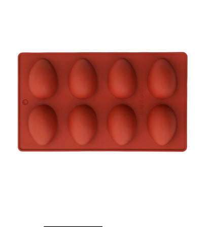 Easter Egg Chocolate Candy Mold Plain Silicone Egg Cavities