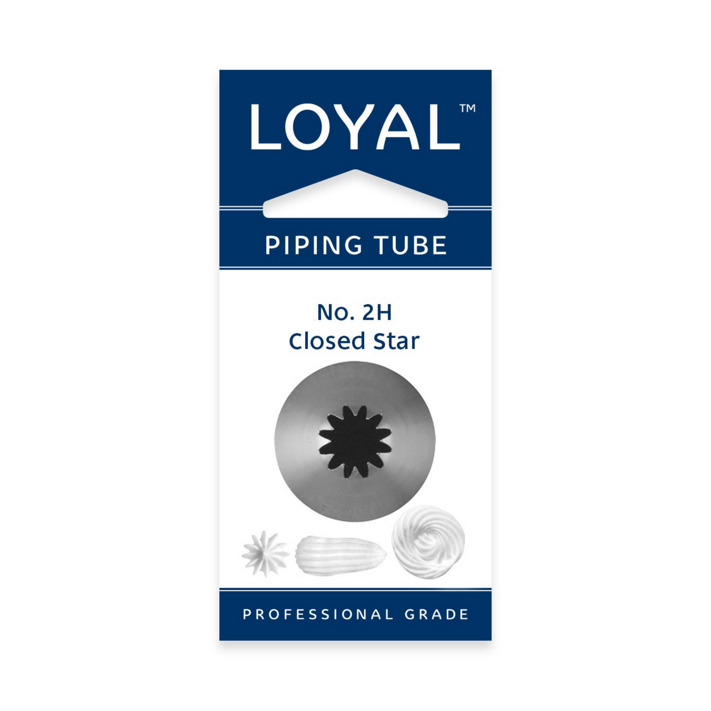 Loyal Piping Tip Closed Star 2h