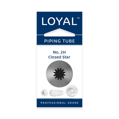 Loyal Piping Tip Closed Star 2h