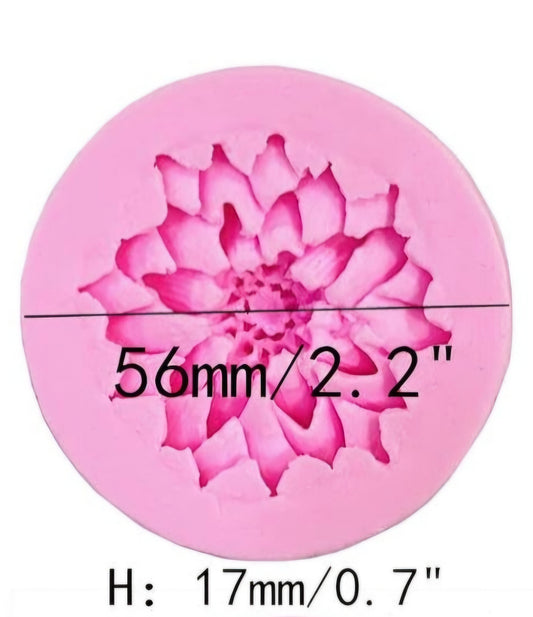 Dahlia Flower Silicone Mold