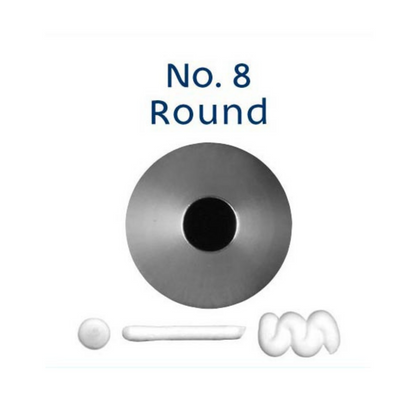 LOYAL Piping Tip No. 8 Round