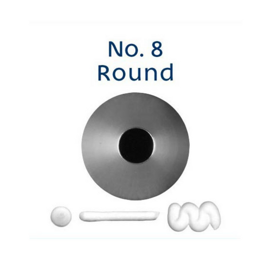 LOYAL Piping Tip No. 8 Round