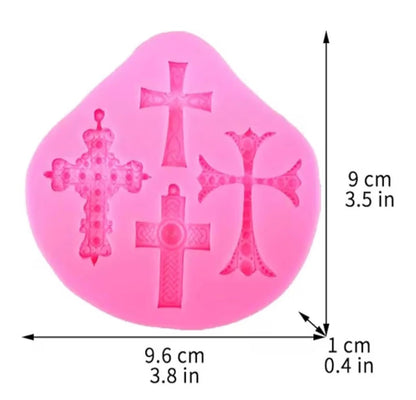 Cross Molds Fondant &  Chocolate – Easter & First Communion