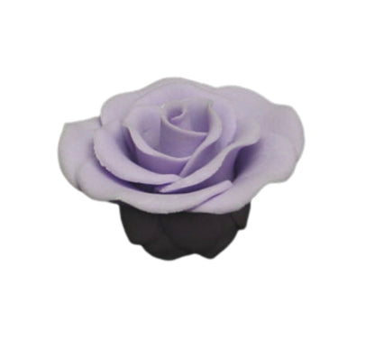 Gum Paste Rose Large 3in Lavender 1-Count