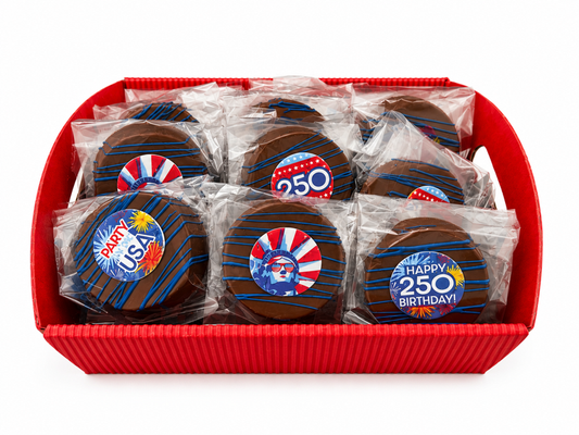 Patriotic Milk Chocolate Oreo