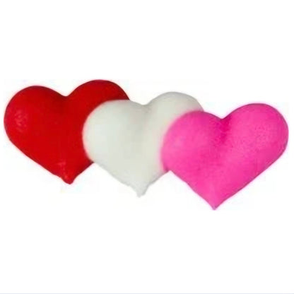 Edible Decorations Triple Heart 12 Count