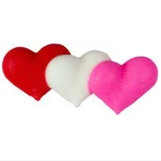 Edible Decorations Triple Heart 12 Count