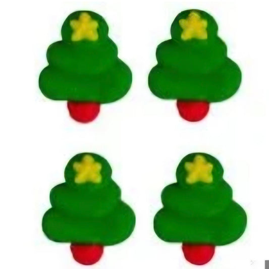 Edible Decorations Tiny Christmas Tree w/ Star  12 Count