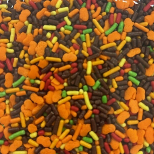Fall Pumpkin Sprinkle Mix