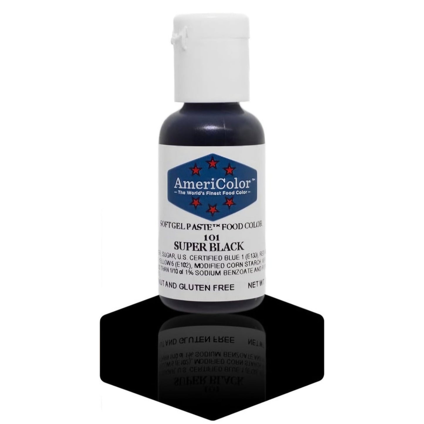 Americolor Soft Gel Paste Food Coloring .75 Super Black