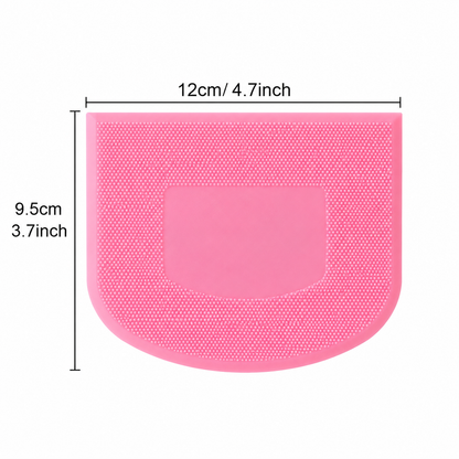 Pink Cake Scraper & Icing Smoother | Buttercream, Frosting & Cake Decorating Tool