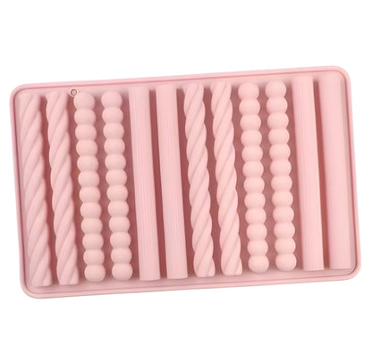 Rope and Licorice Mold 12 Cavity