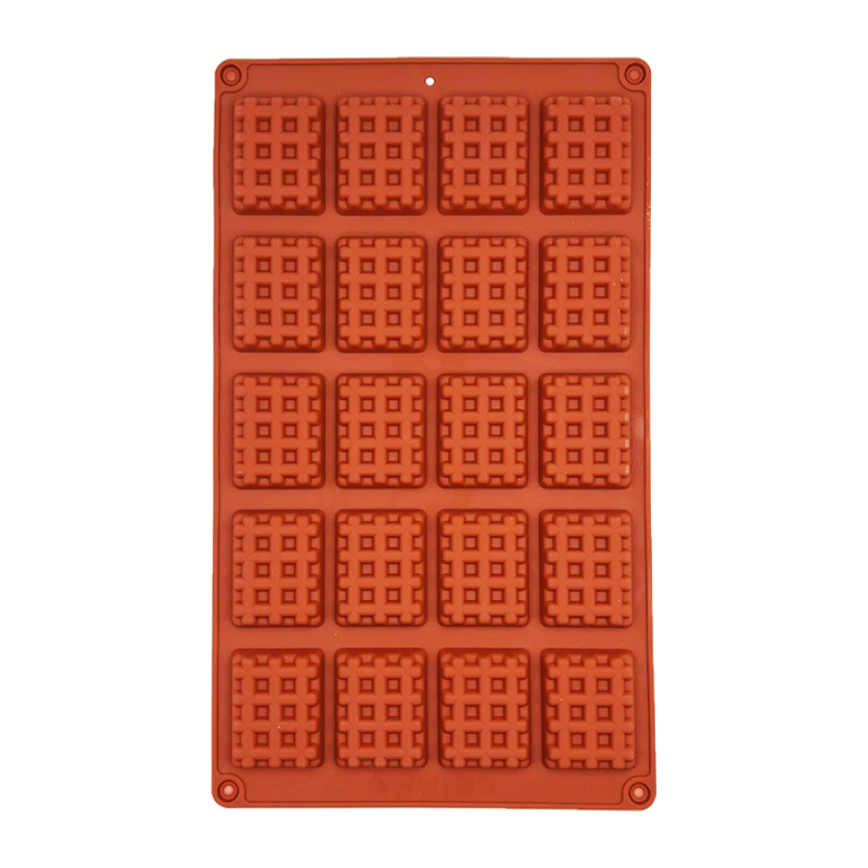 Waffle Square Silicone Chocolate Mold