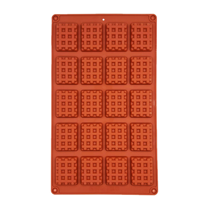 Waffle Square Silicone Chocolate Mold