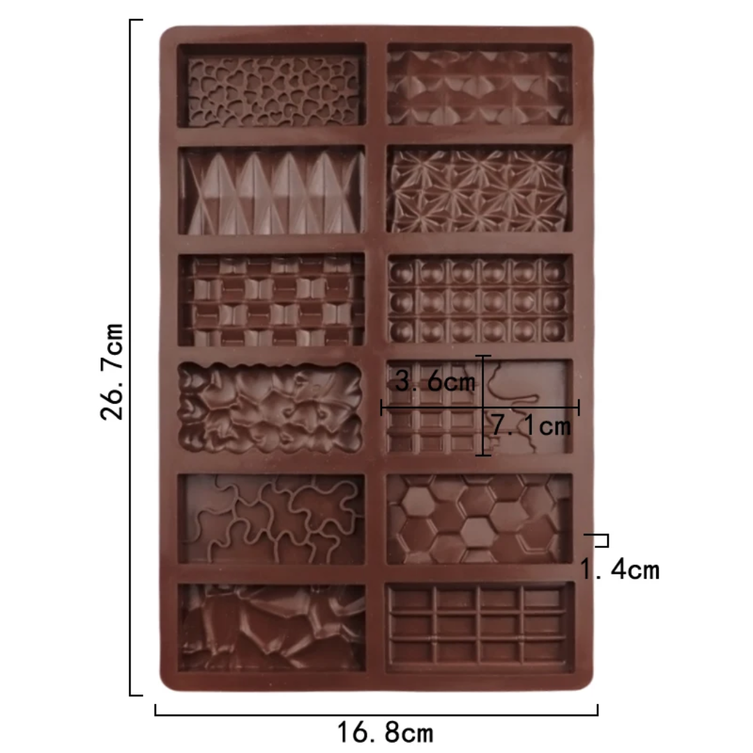 Small Bar Mold 12 Cavity