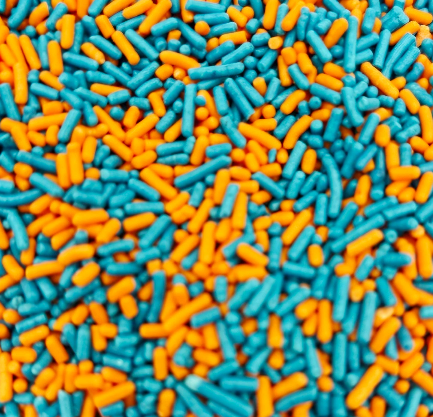 Blue + Orange Sprinkles