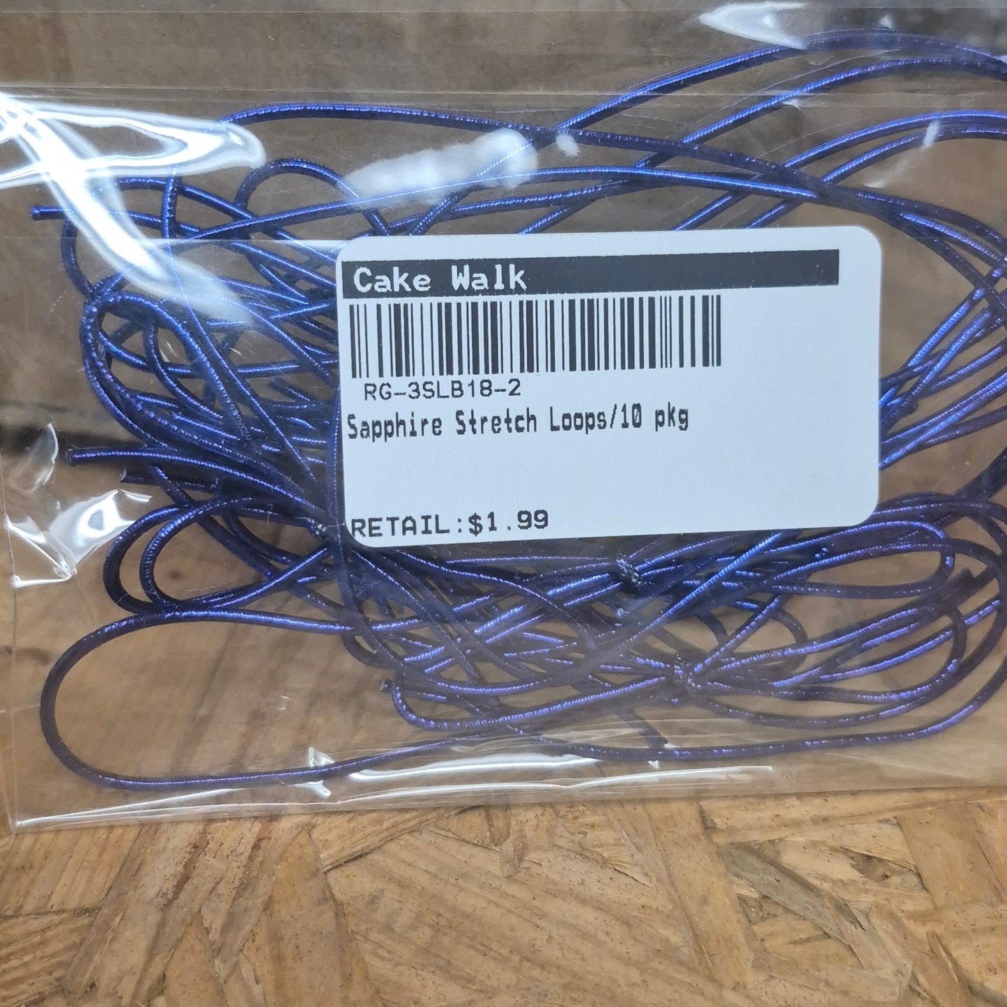 Sapphire Stretch Loops 10pk