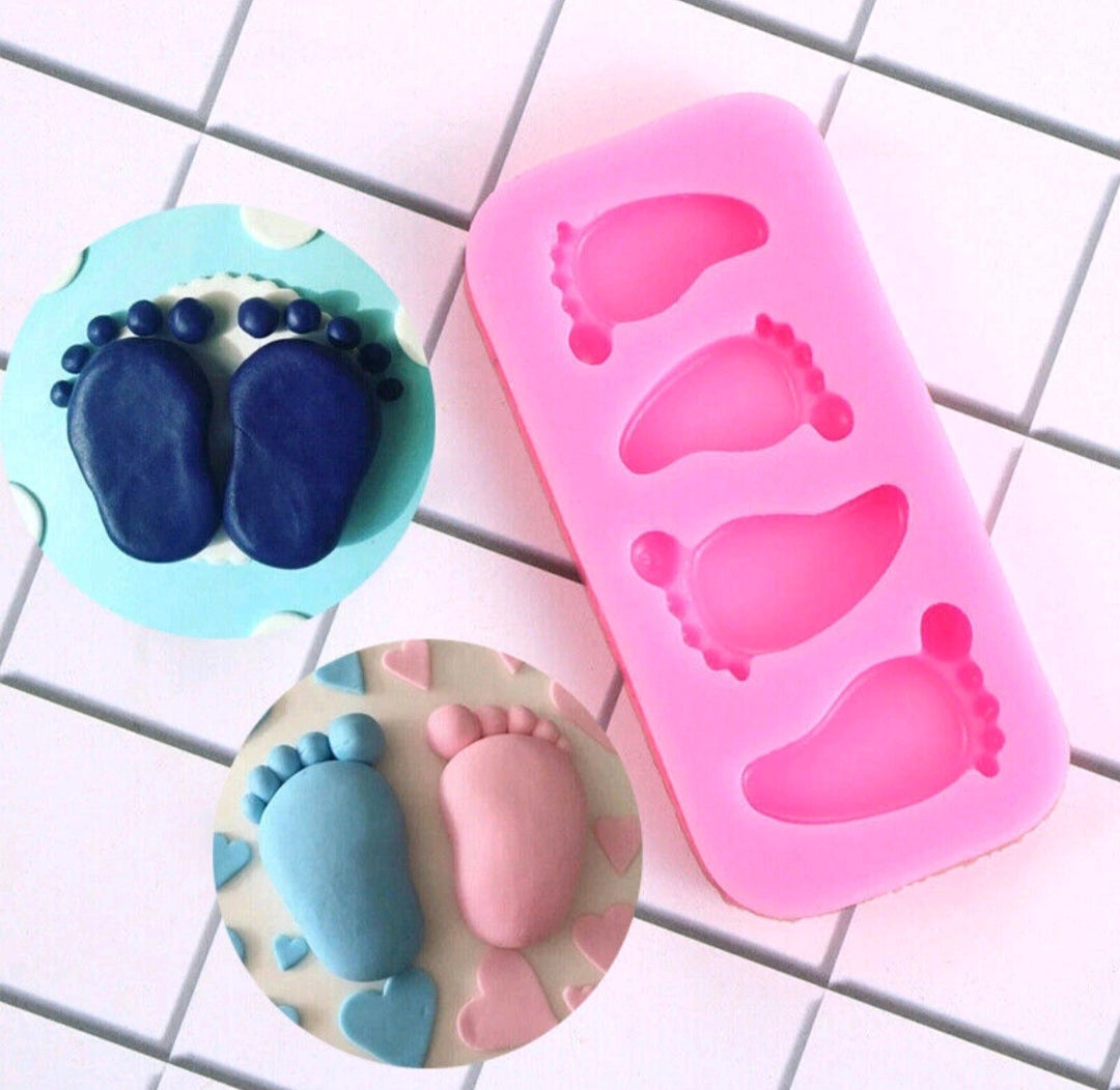 Baby Foot Chocolate Mold