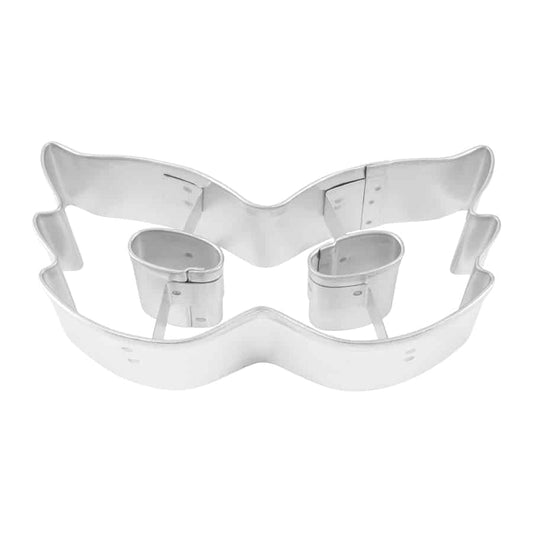 Mardi Gras Mask Cookie Cutter 4in