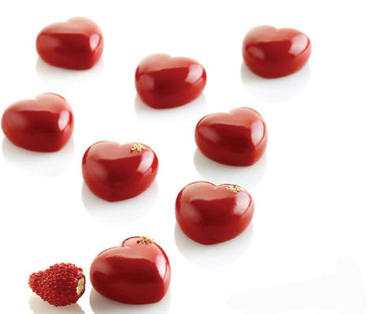 Bite Size Heart Silicone Chocolate Mold