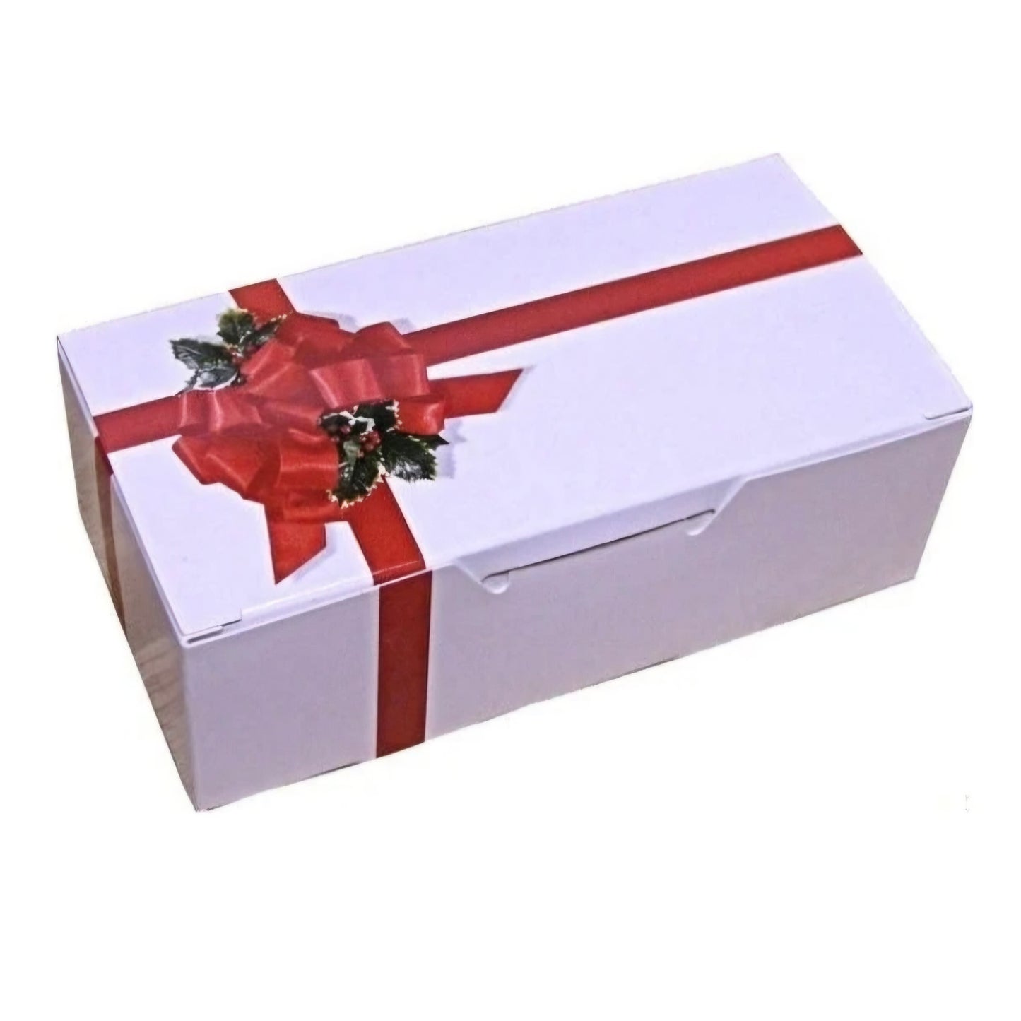 2Lb Ribbons & Holly Box 5pk