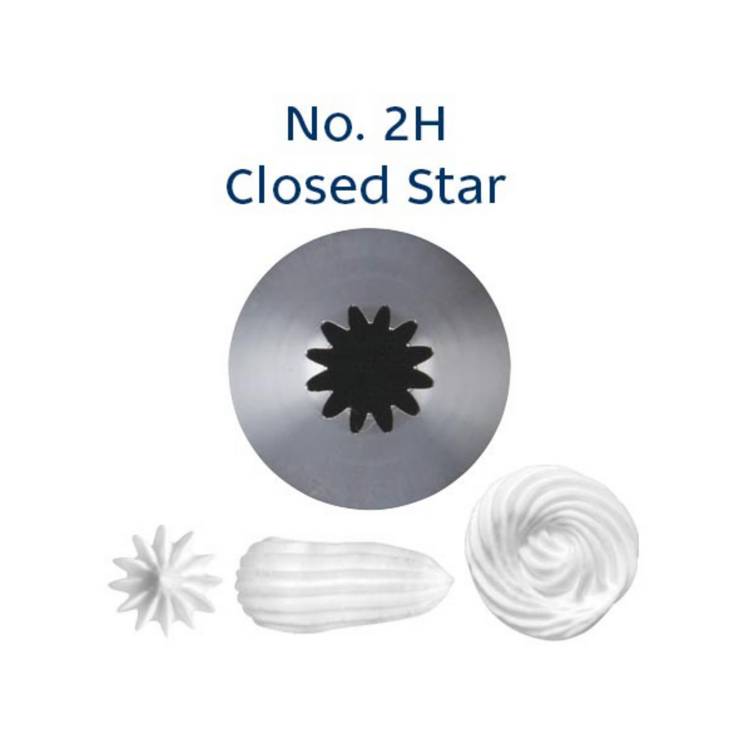 Loyal Piping Tip Closed Star 2h