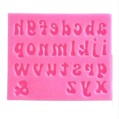 Fondant Lower Case Letter Mold